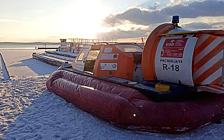 Ratownicy wodni dbają o bezpieczeństwo także zimą